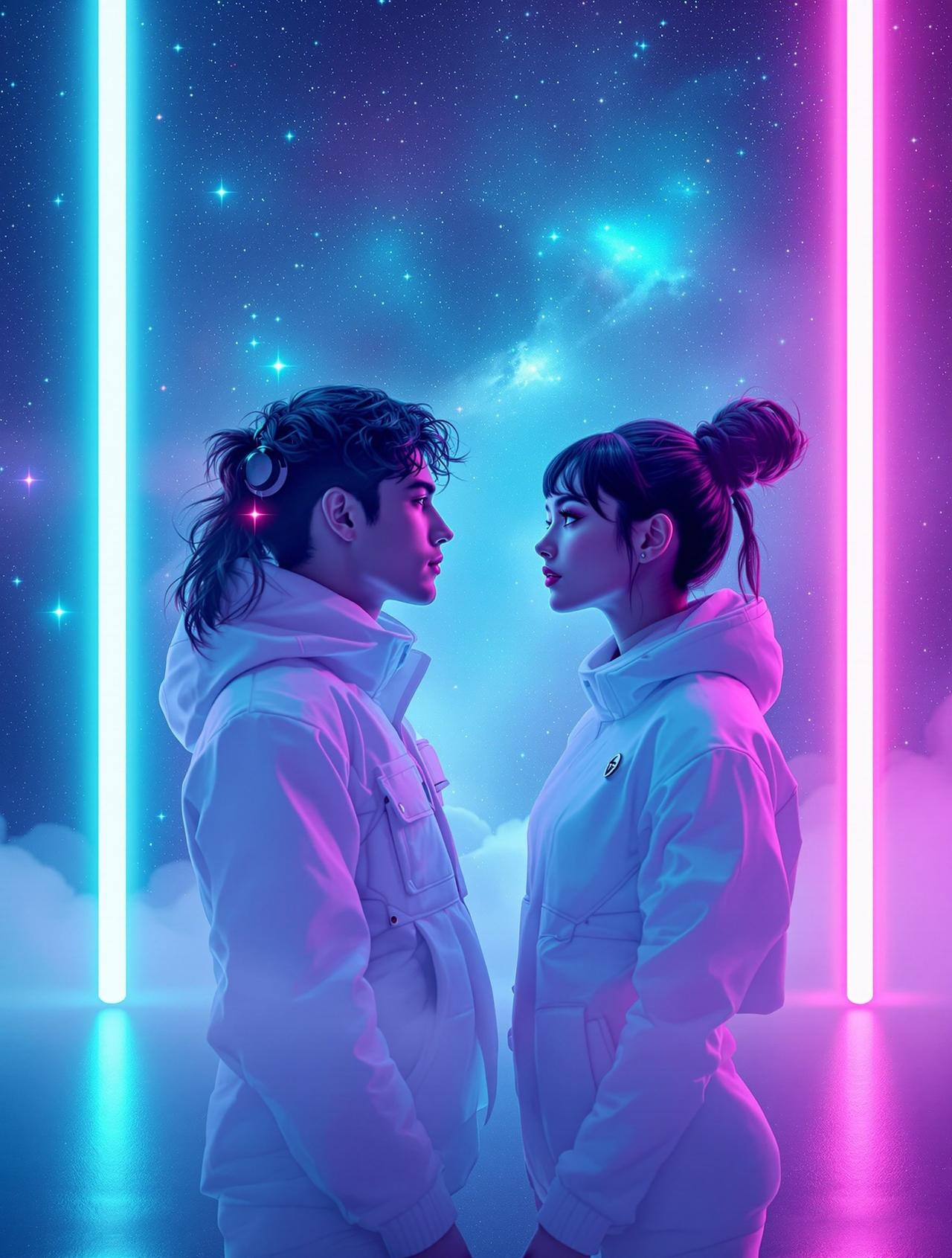 百合ai短剧 - 星际恋人 - 高清竖屏短剧封面